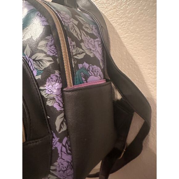 Loungefly Disney The Little Mermaid Ursula Floral Backpack Poor Unfortunate Soul - Picture 6 of 14